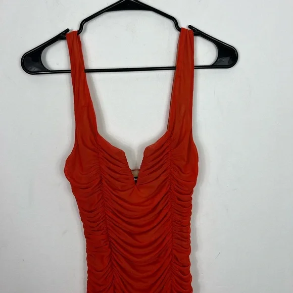 Superdown x Draya Michele Marlene Ruched Mini Dress Sz S - Picture 6 of 13